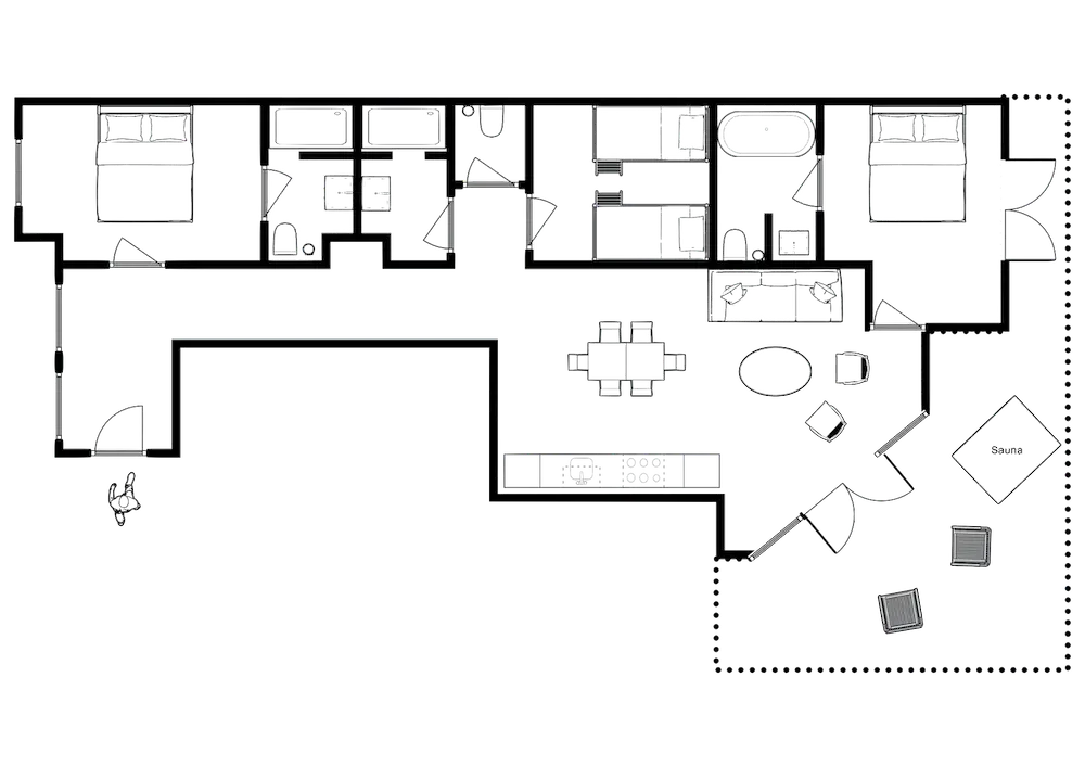 chalet layout